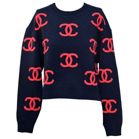 chanel homme femme sweater|Chanel cashmere sweaters.